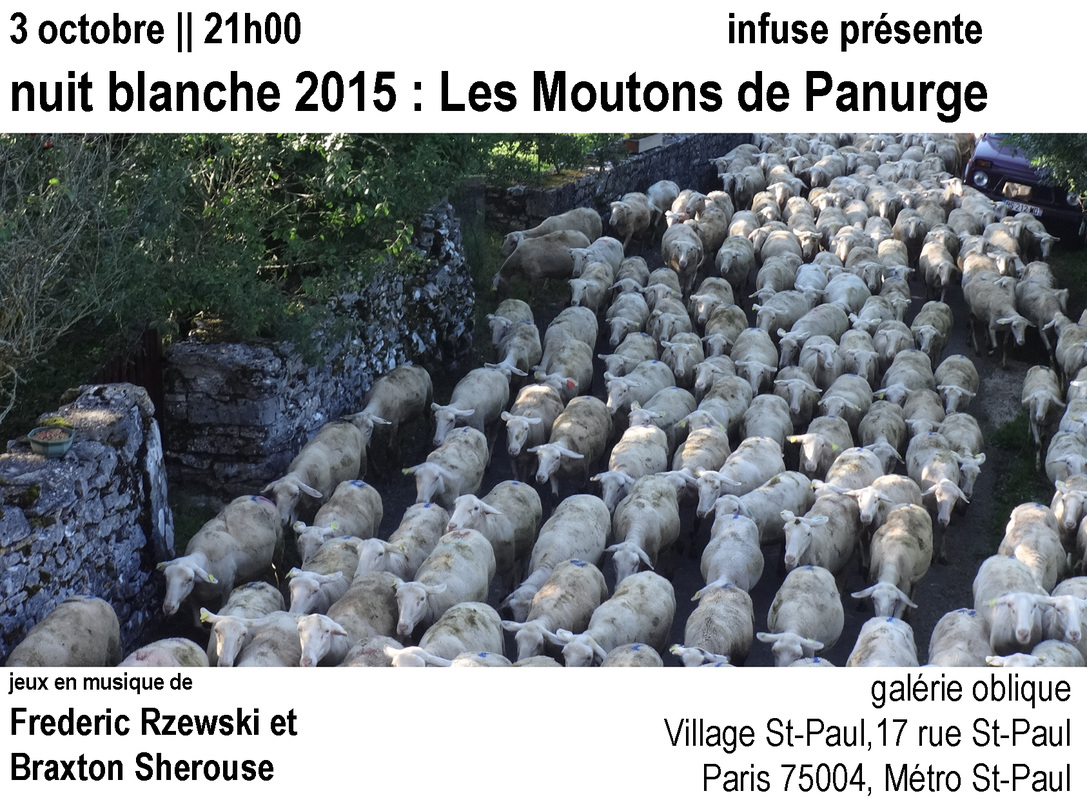 nuit blanche 2015 : Les Moutons de Panurge
